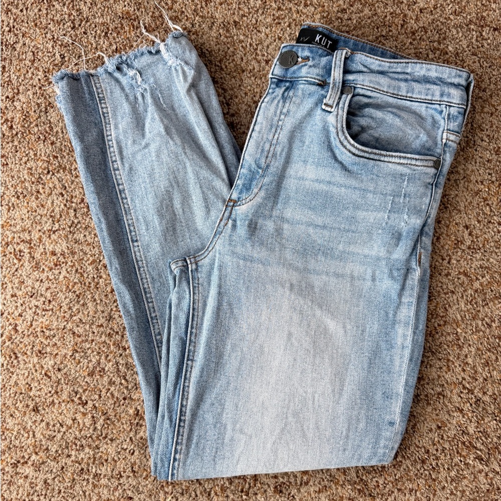 Kut from the Kloth Light Blue Boyfriend Jeans
